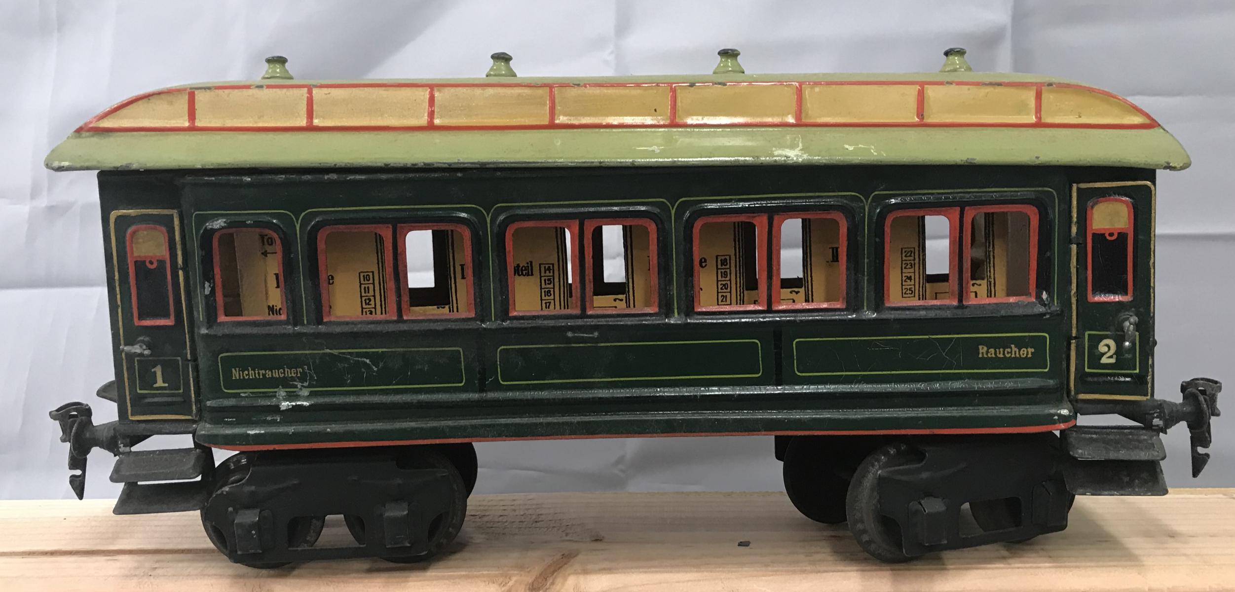 Early Marklin Steam Passenger Set