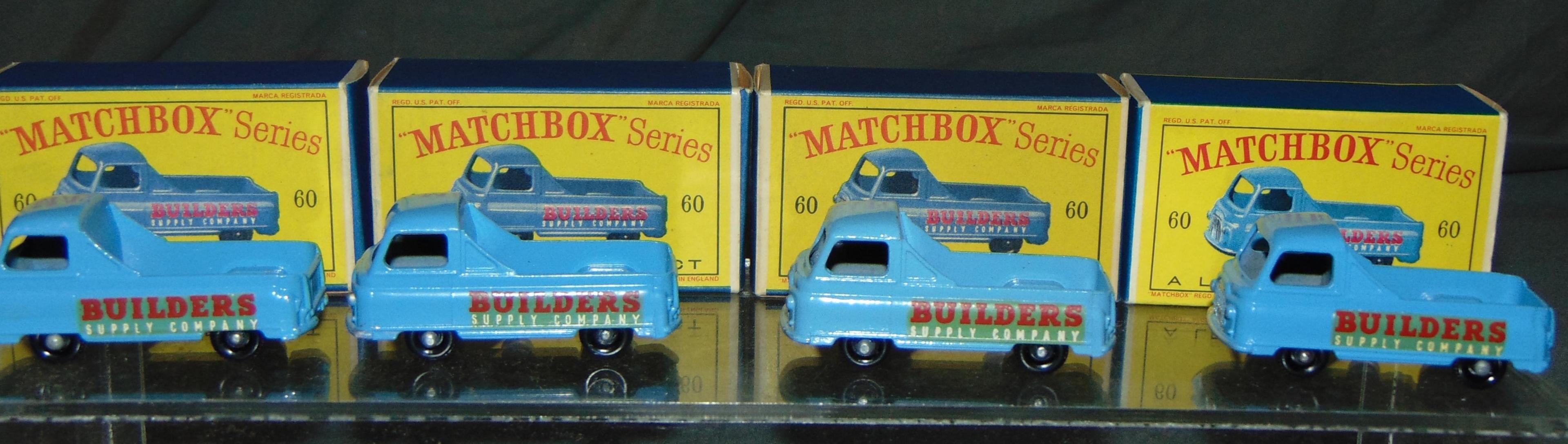 Matchbox Store Stock Lot of Seven.