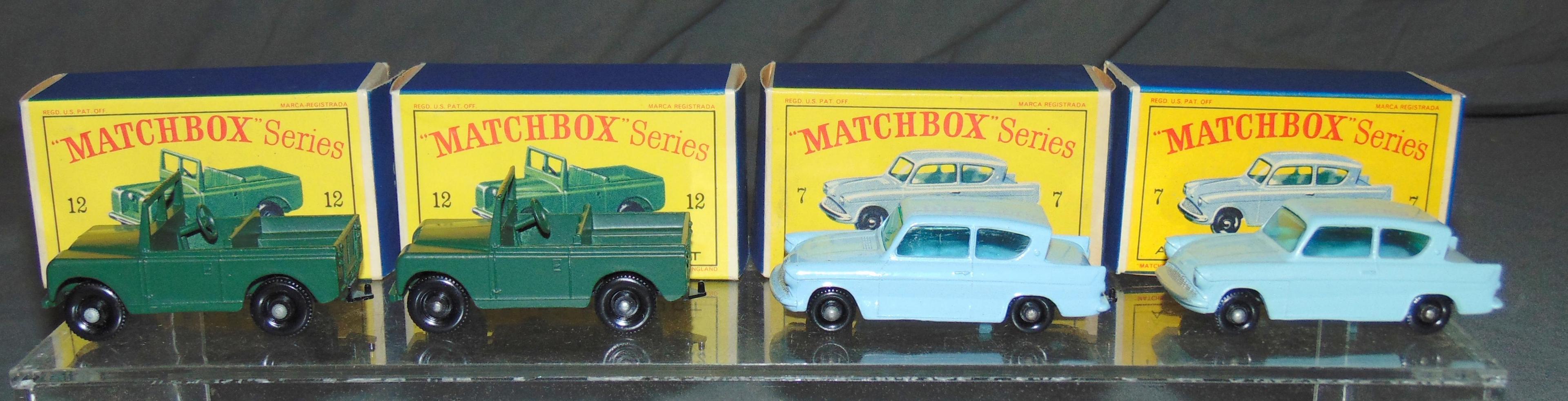 Matchbox Store Stock Lot of Ten Boxed.