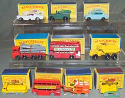 Matchbox Store Stock Lot of Ten Boxed.