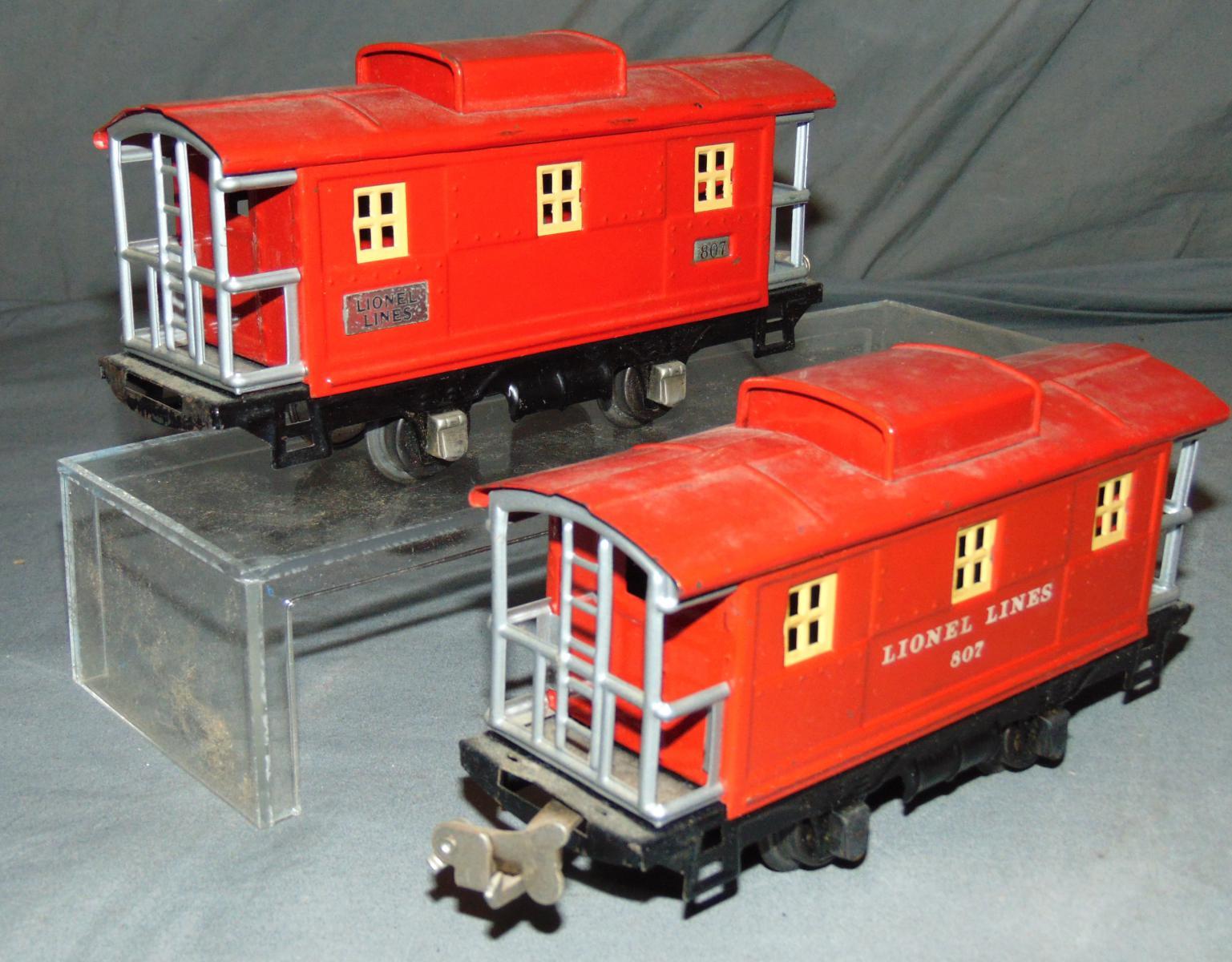 6 Clean Boxed Lionel 4-Wheel Cars