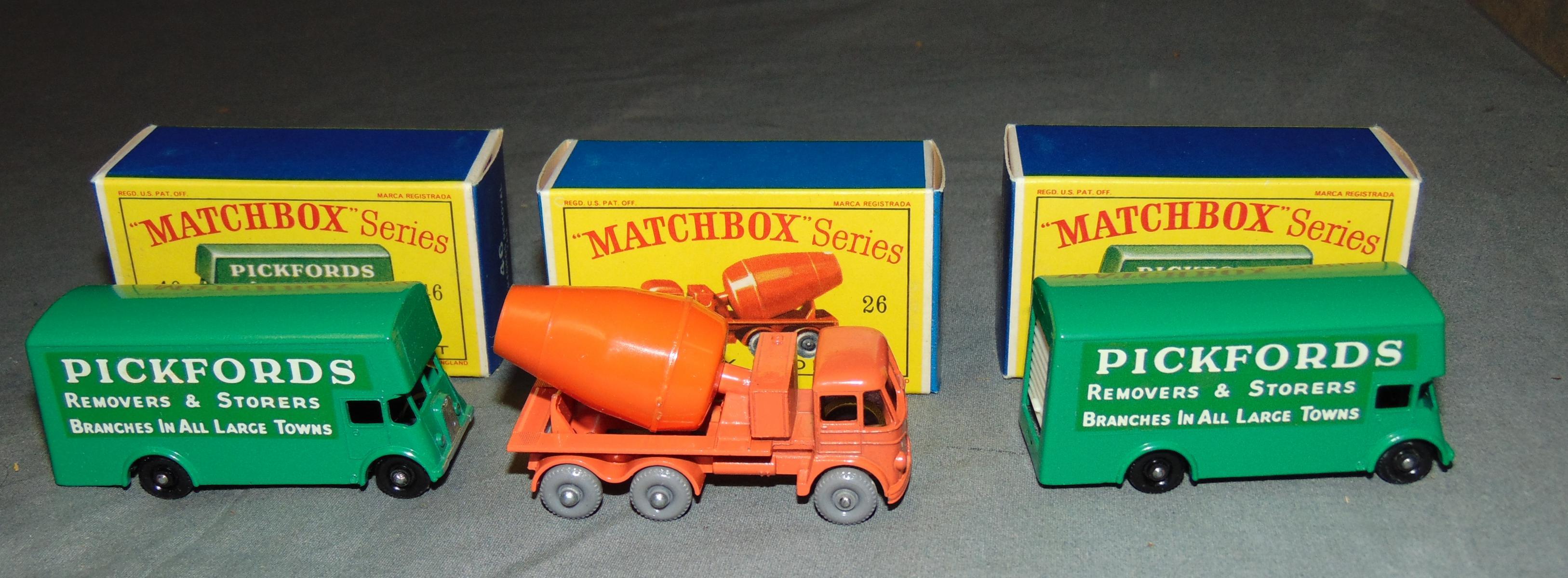 Store Stock Matchbox Lot of Ten.