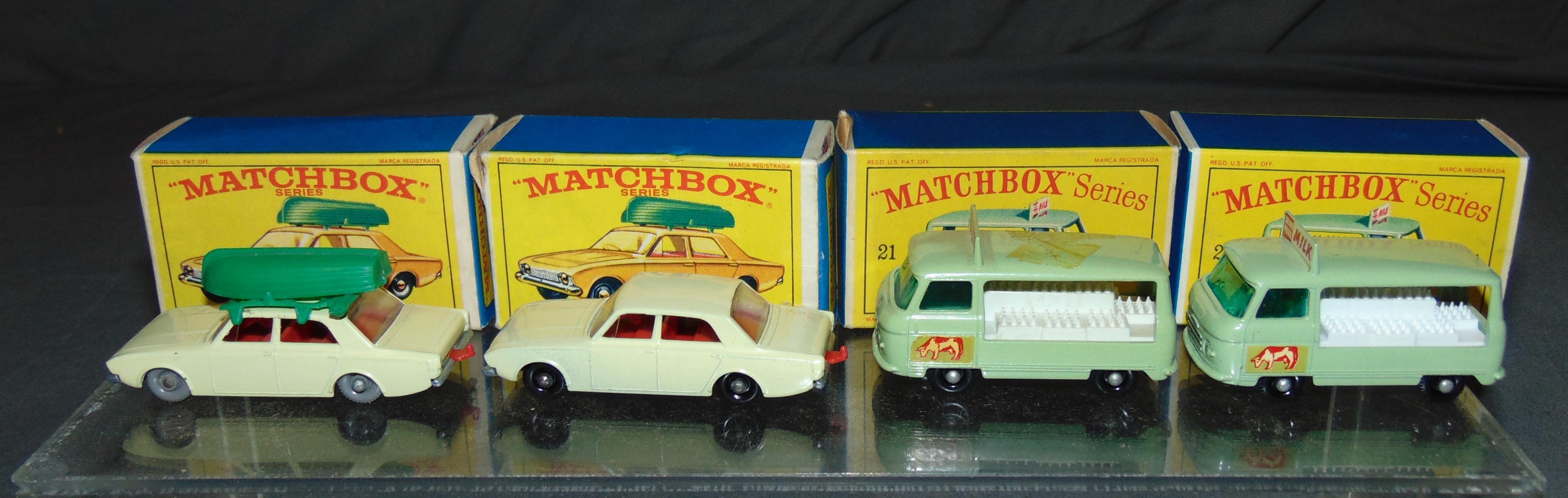 Store Stock Matchbox Lot of Ten.