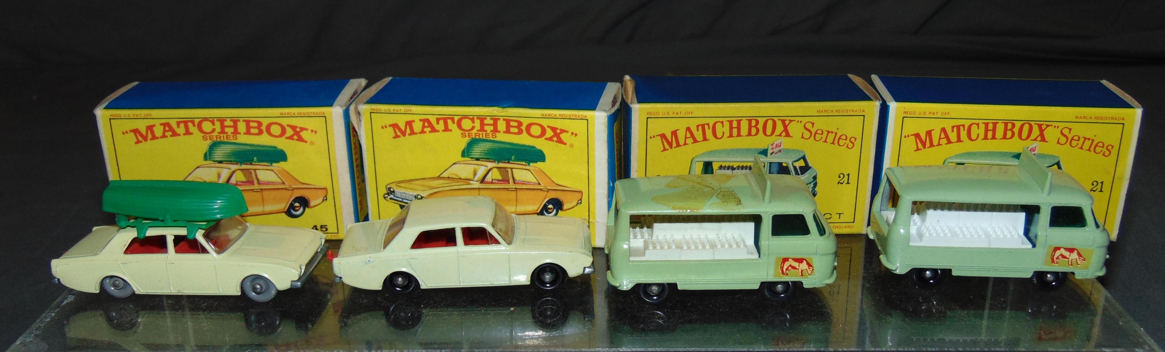 Store Stock Matchbox Lot of Ten.