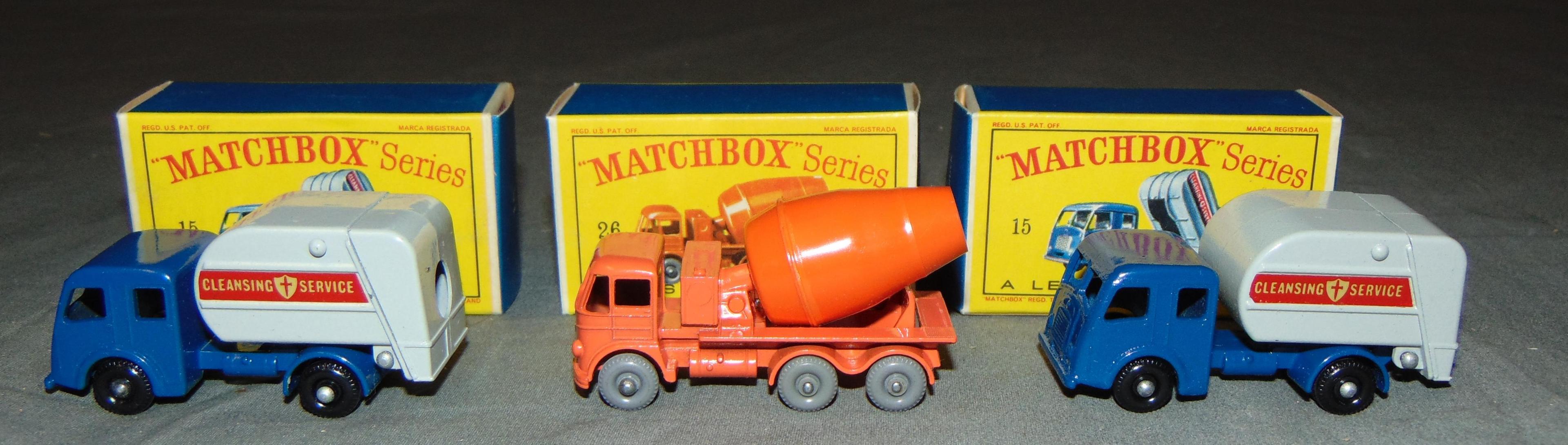 Store Stock Matchbox Lot of Ten.