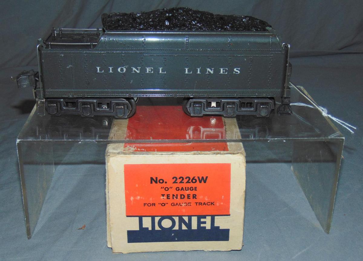 Scarce Boxed Gunmetal 2226W Coal Pile Tender