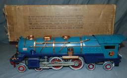 Clean Boxed Early Lionel 400E Blue Comet Loco