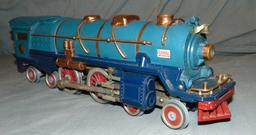 Clean Boxed Early Lionel 400E Blue Comet Loco