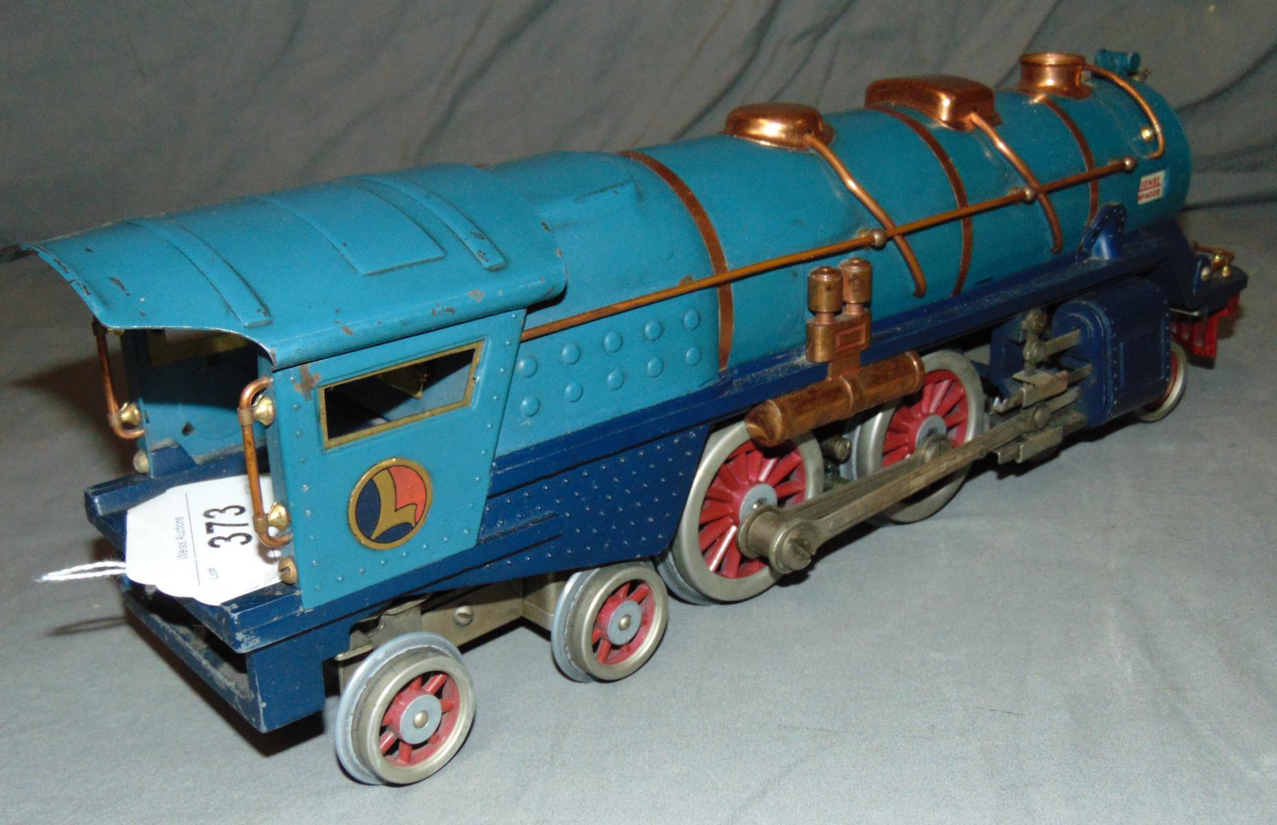 Clean Boxed Early Lionel 400E Blue Comet Loco