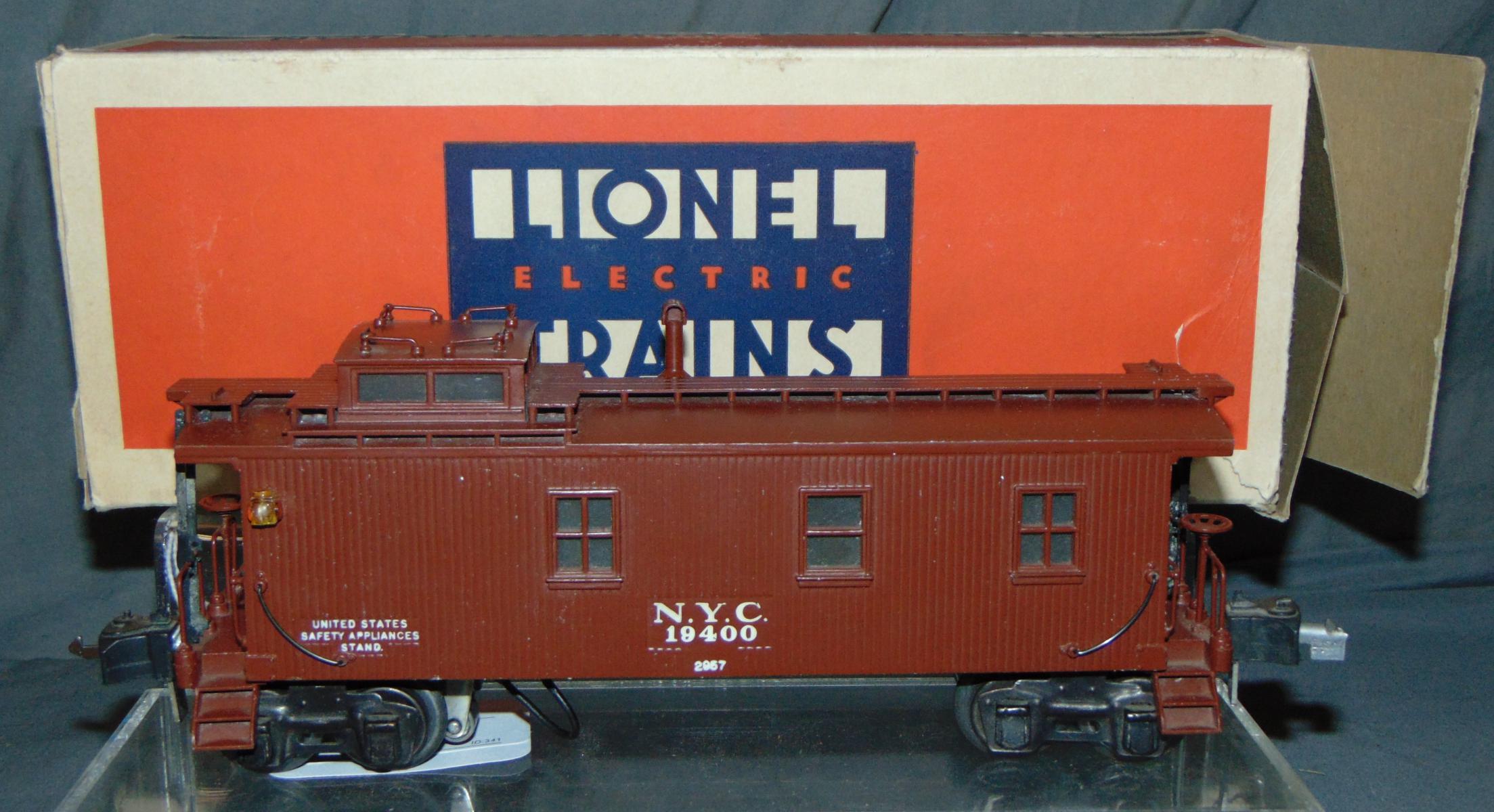 LN Boxed Lionel 2957 NYC Semi-Scale Caboose