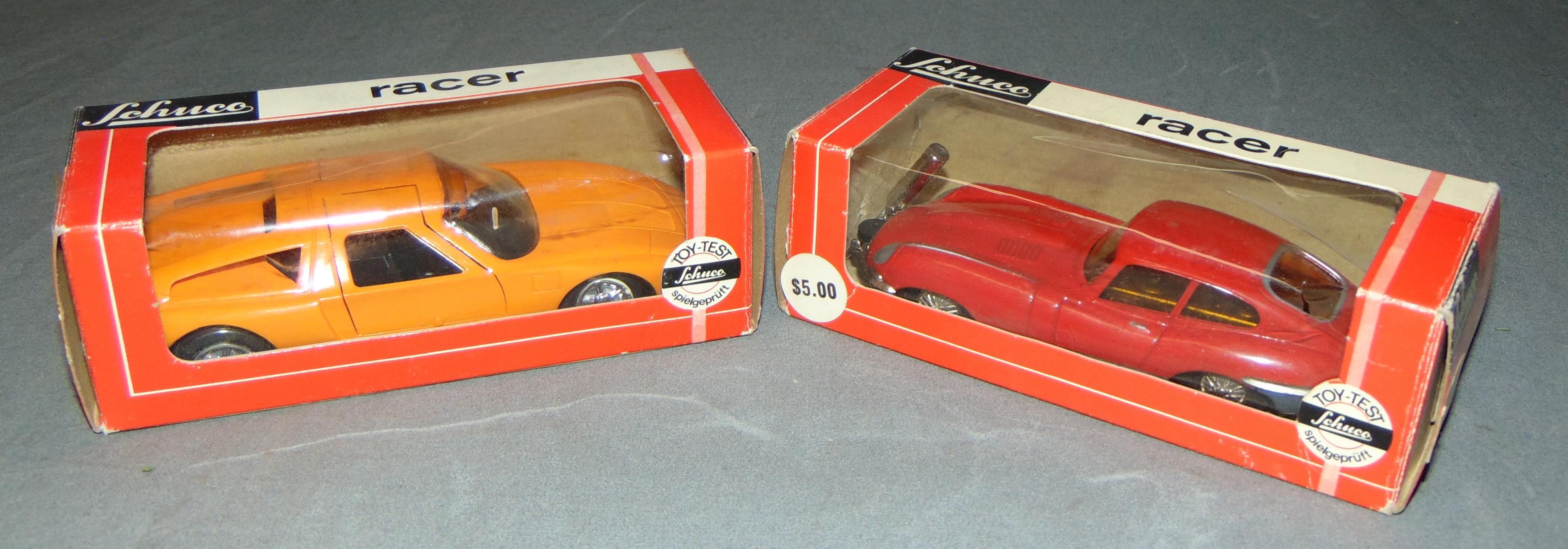 3 Boxed Schuco Racers