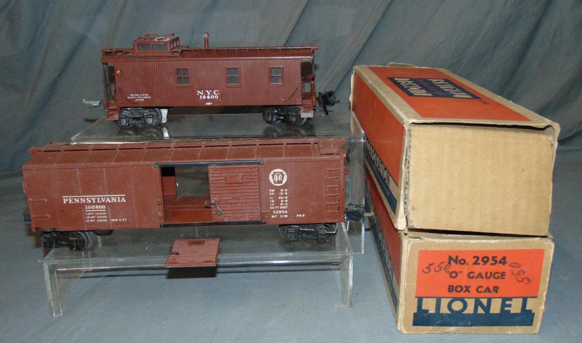 Boxed Lionel 2954 & 2957 Semi Scale Freights