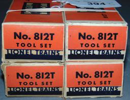 4 Boxed Lionel 812T Tool Sets