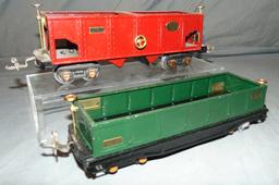4 Early Lionel 800 Series Freight Cars