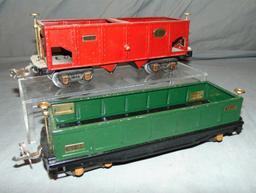 4 Early Lionel 800 Series Freight Cars