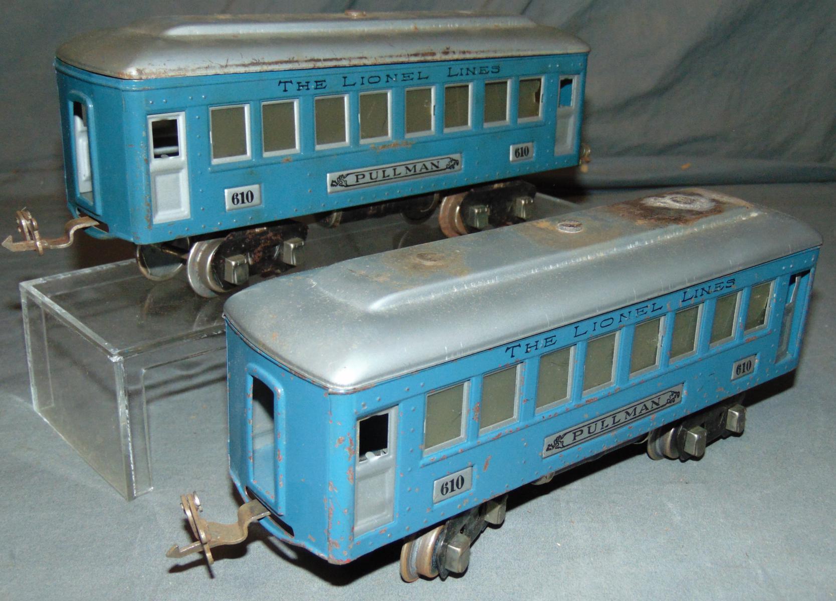 5 Scarce Lionel Passenger Cars