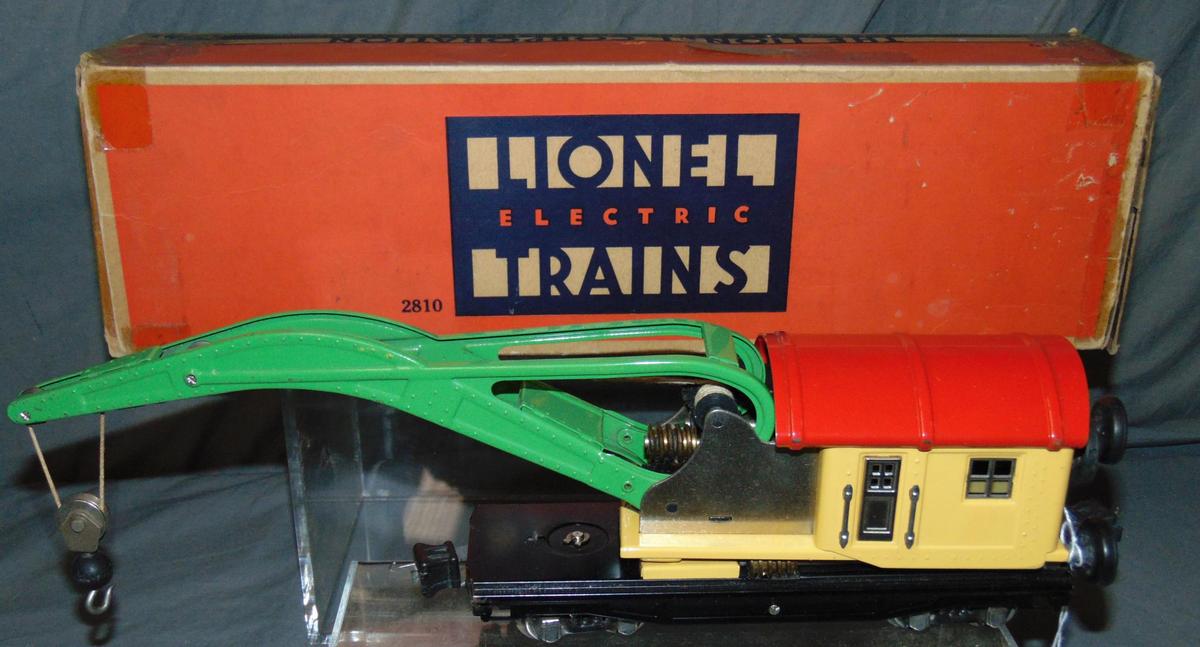 Super Boxed Lionel 2810 Crane