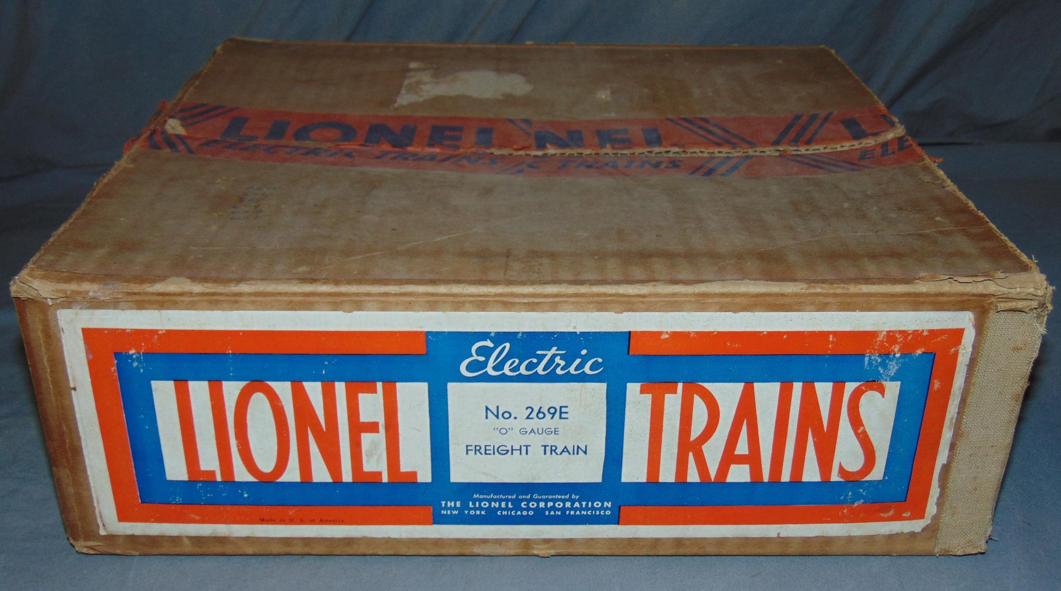 3 EMPTY Lionel Set Boxes