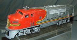 Lionel 2343 SF F3 ABA Diesels