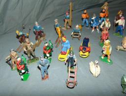 40+ Pc Lead Figures Lot