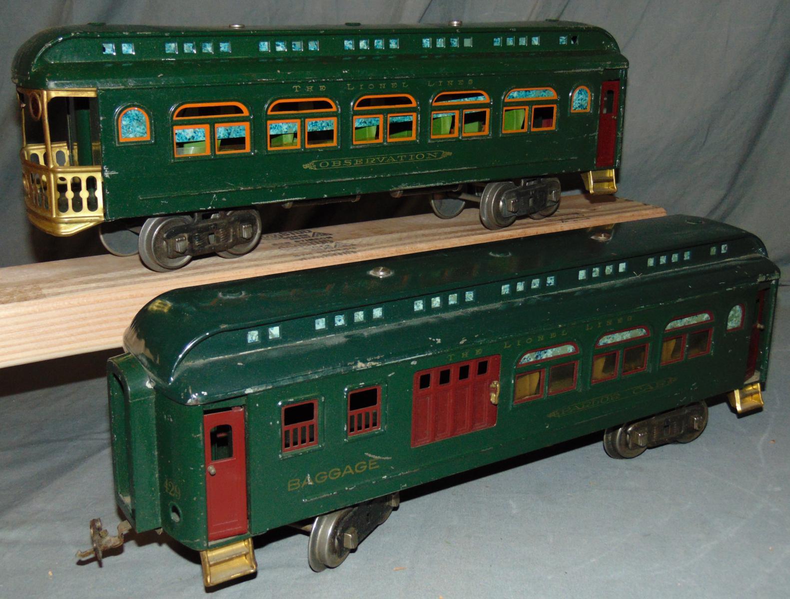 Boxed Lionel ST GA 428 Passenger Cars