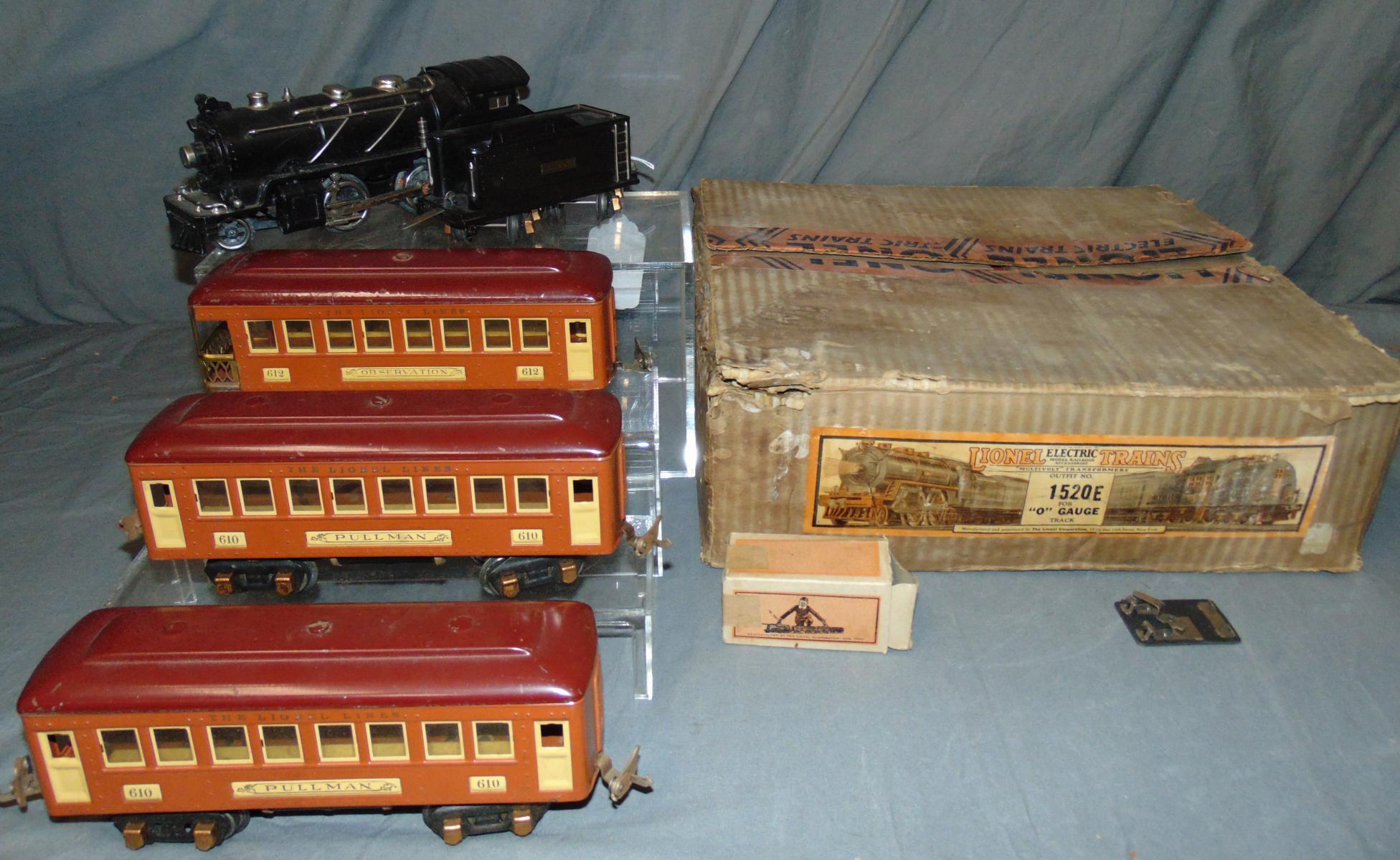 Scarce Boxed Lionel Set 1520E