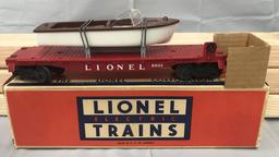 4 LN Boxed Lionel Freight Cars