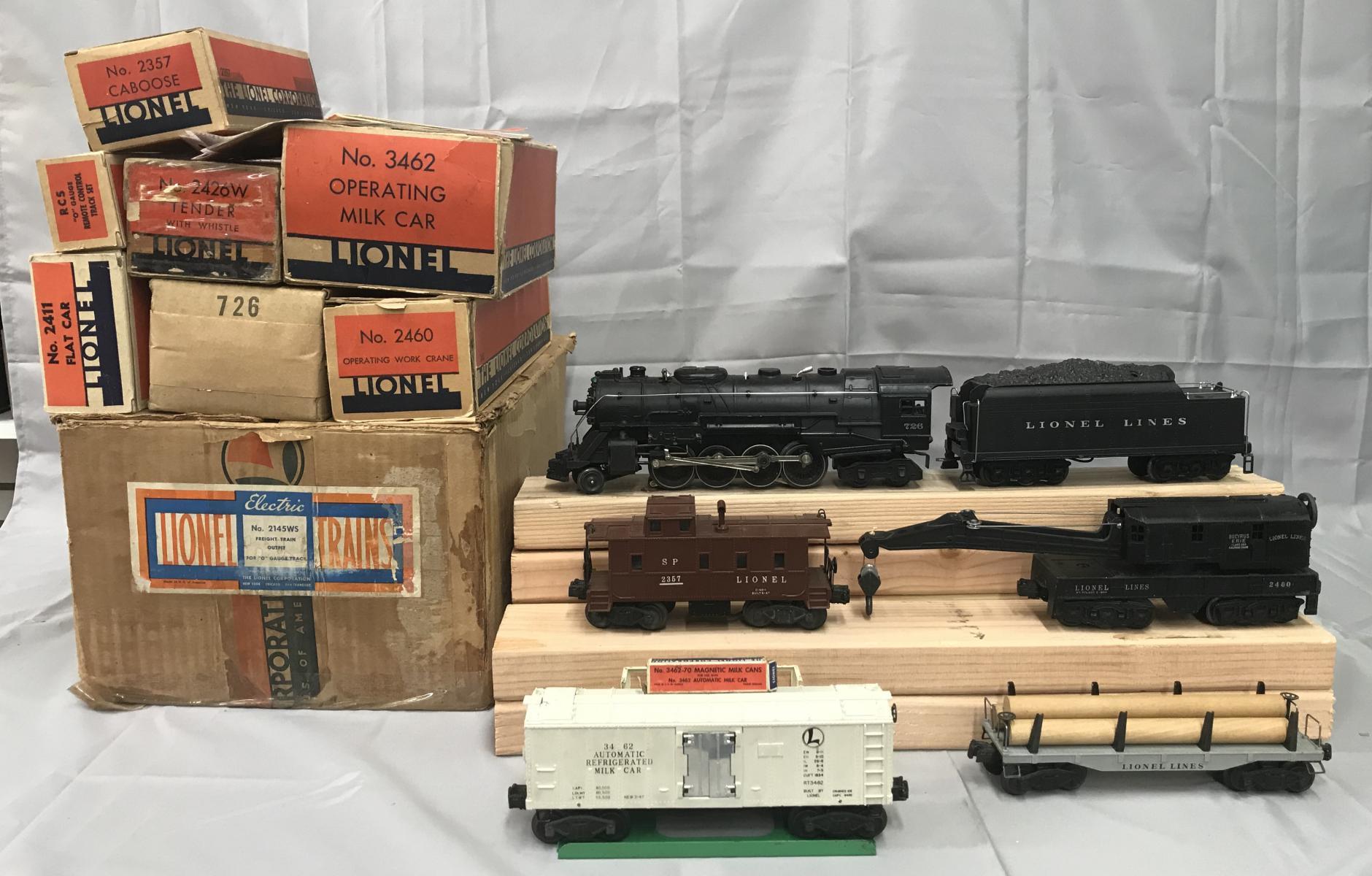 Clean Boxed Lionel Set 2145WS