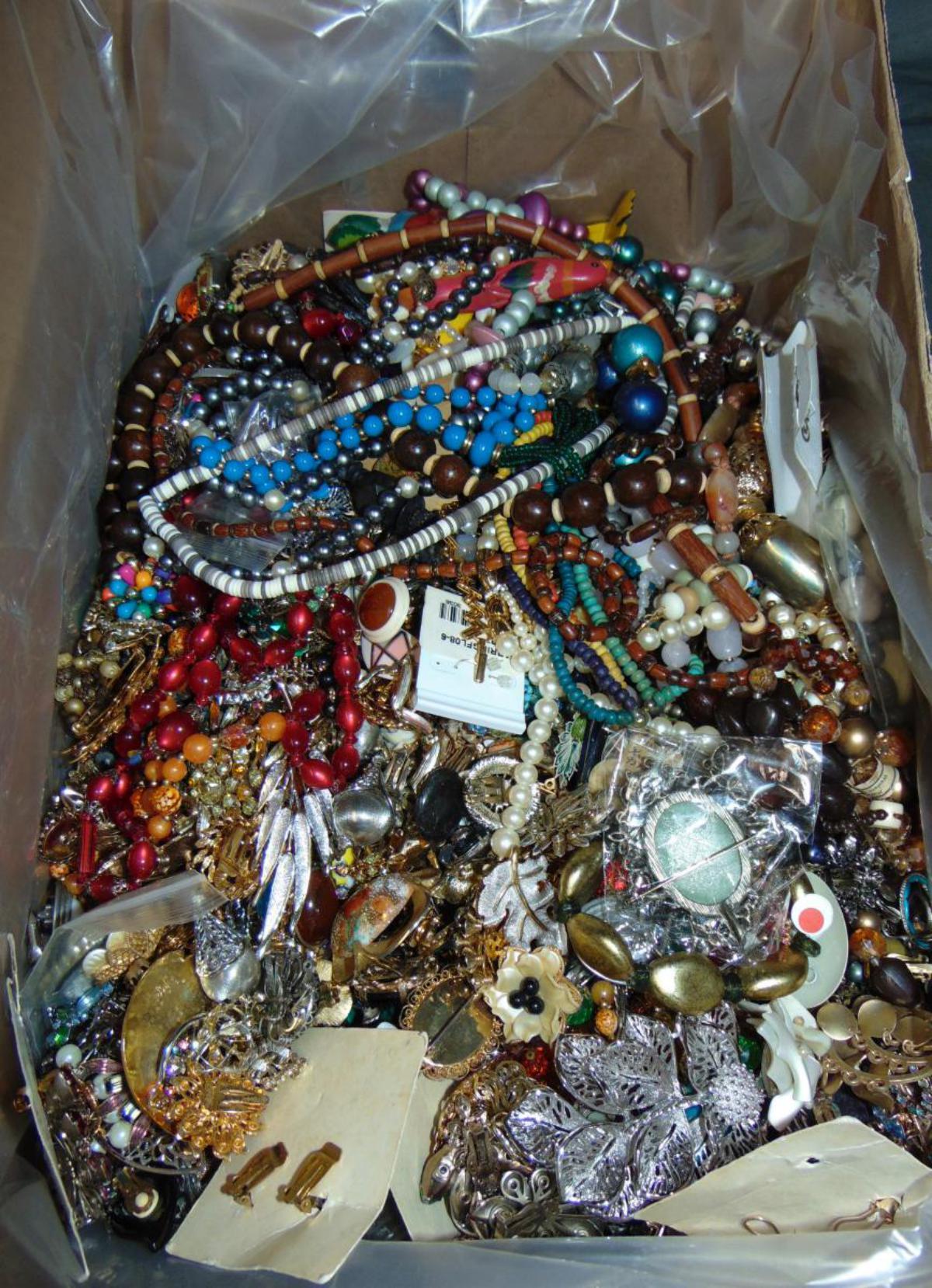 Estate Jewelry Lot in Two Cartons.