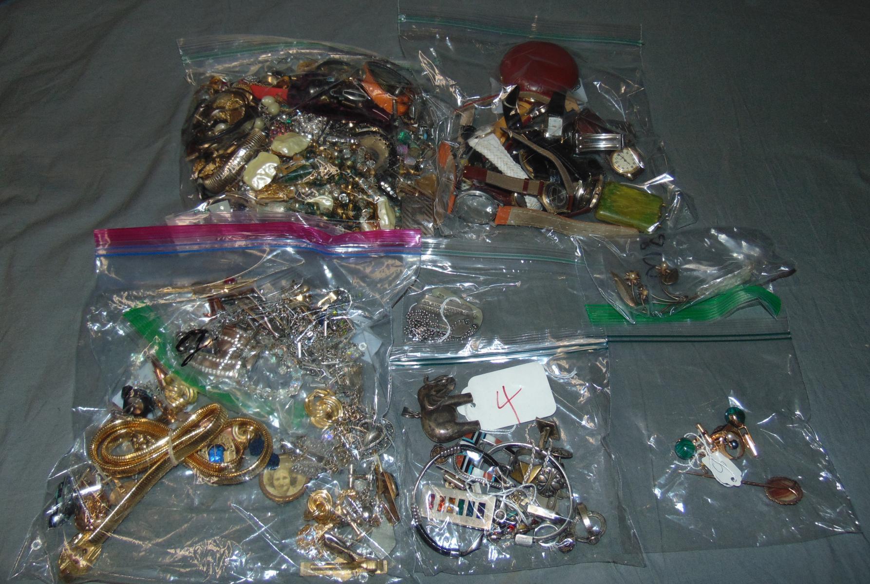 Estate Jewelry Lot. Includes Gold.