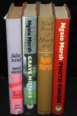 Ngaio Marsh. Lot of (4) 1st Editions.