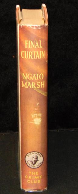 Ngaio Marsh. Final Curtain. British 1st.