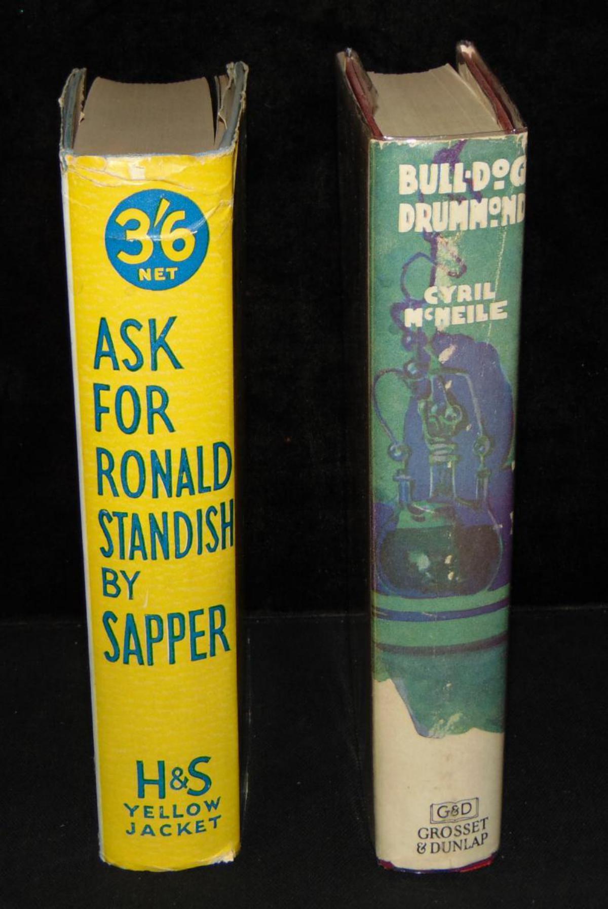 Cyril McNeile. "Sapper" Lot of Two.