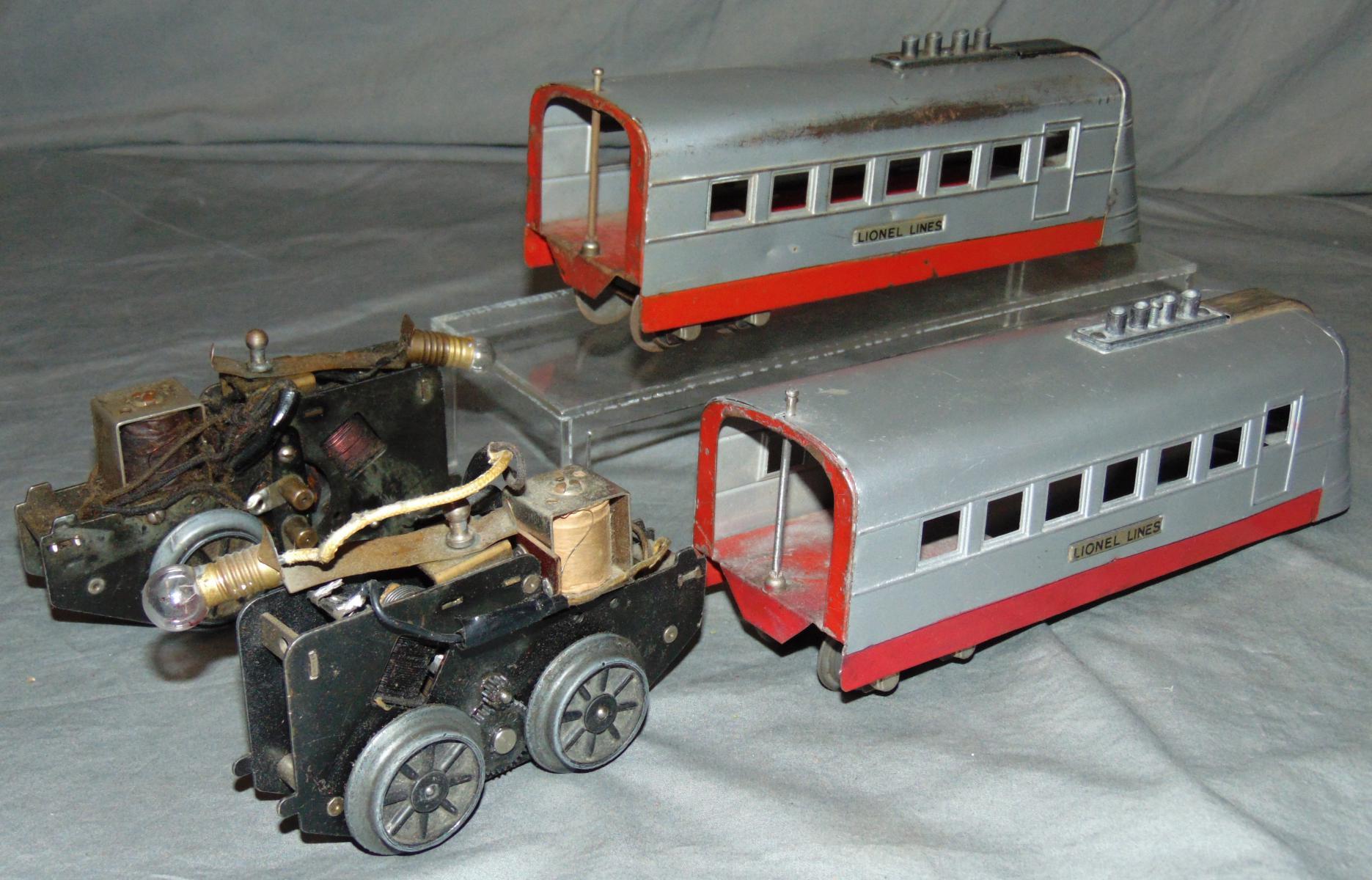 6pc Lionel Jr Streamliner Group