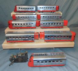 9pc Lionel Jr Streamline Group