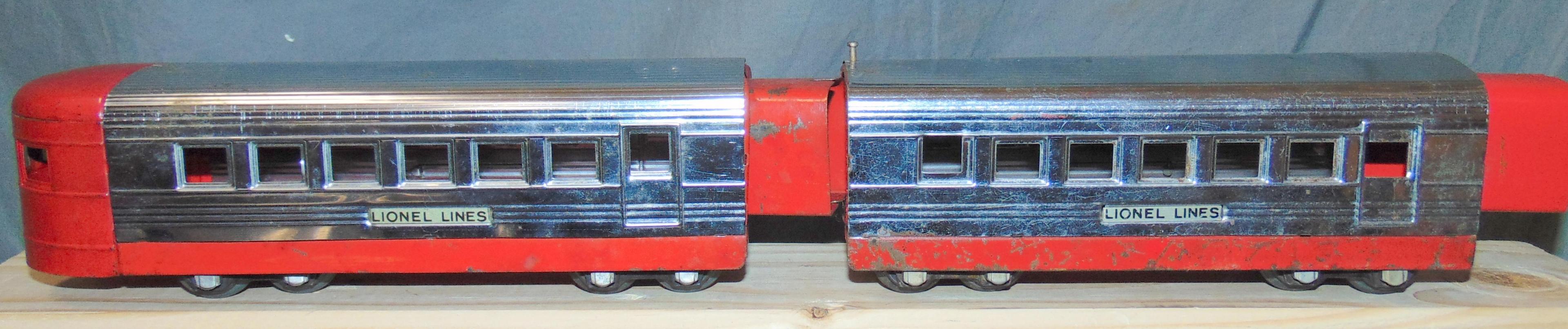 9pc Lionel Jr Streamline Group