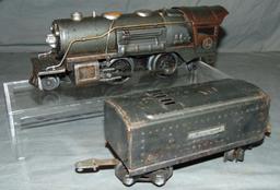 4 Lionel Gunmetal 259E Steam Locos