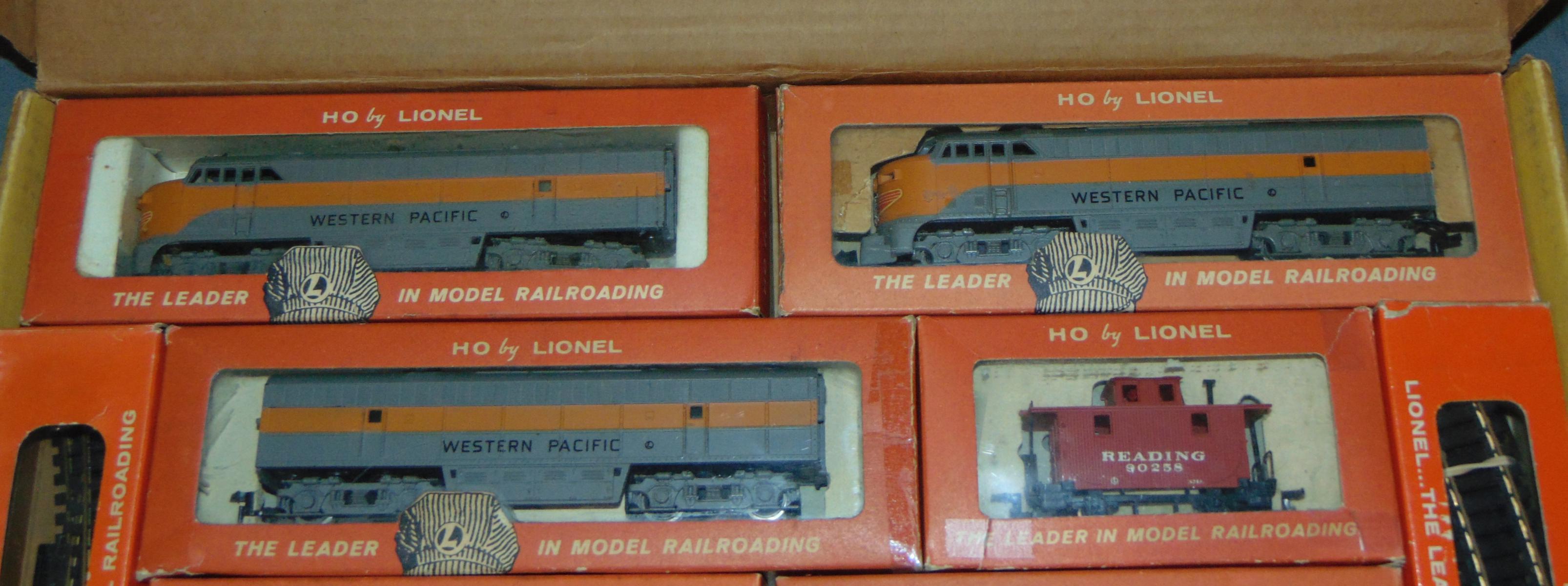 Scarce Boxed Lionel HO WP Diesel Freight Set 5703