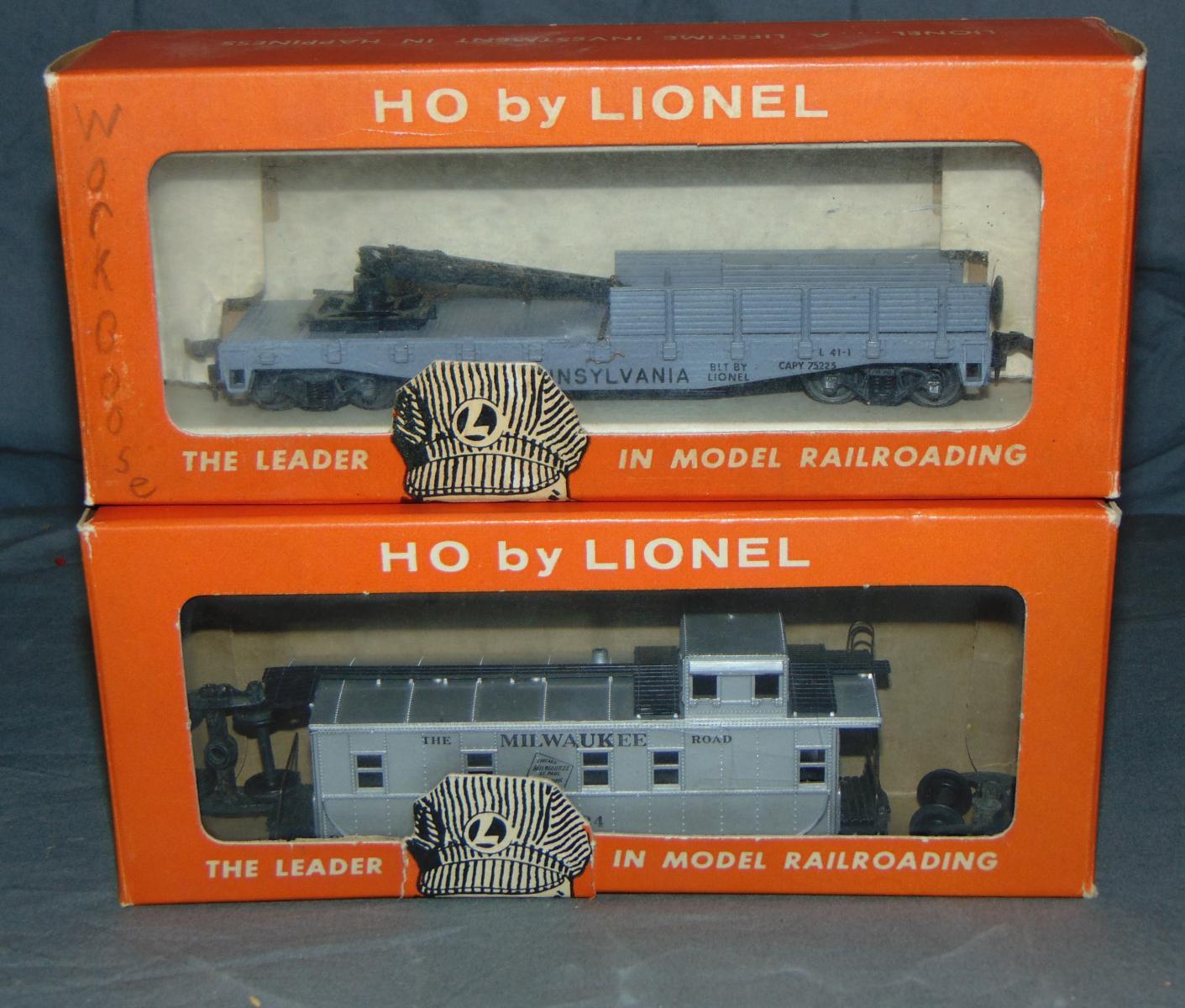 Large Lot Boxed Lionel HO