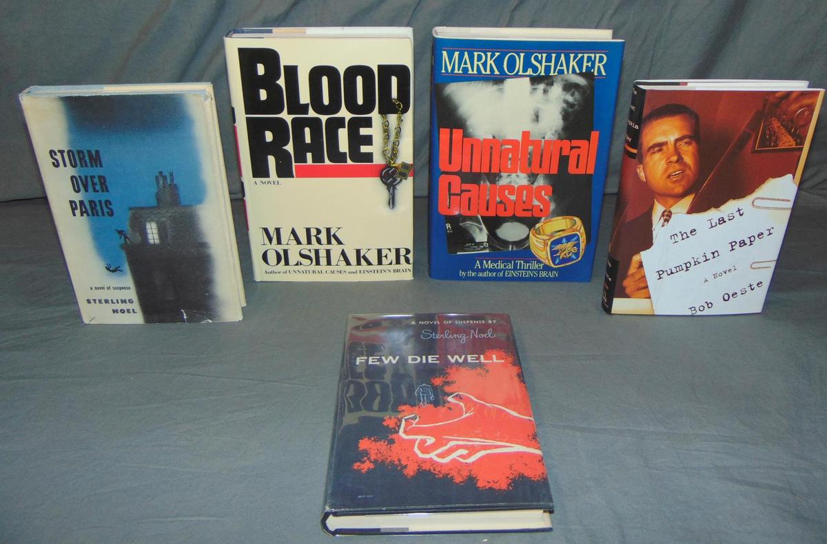 Mystery and Thrillers Lot of Five.