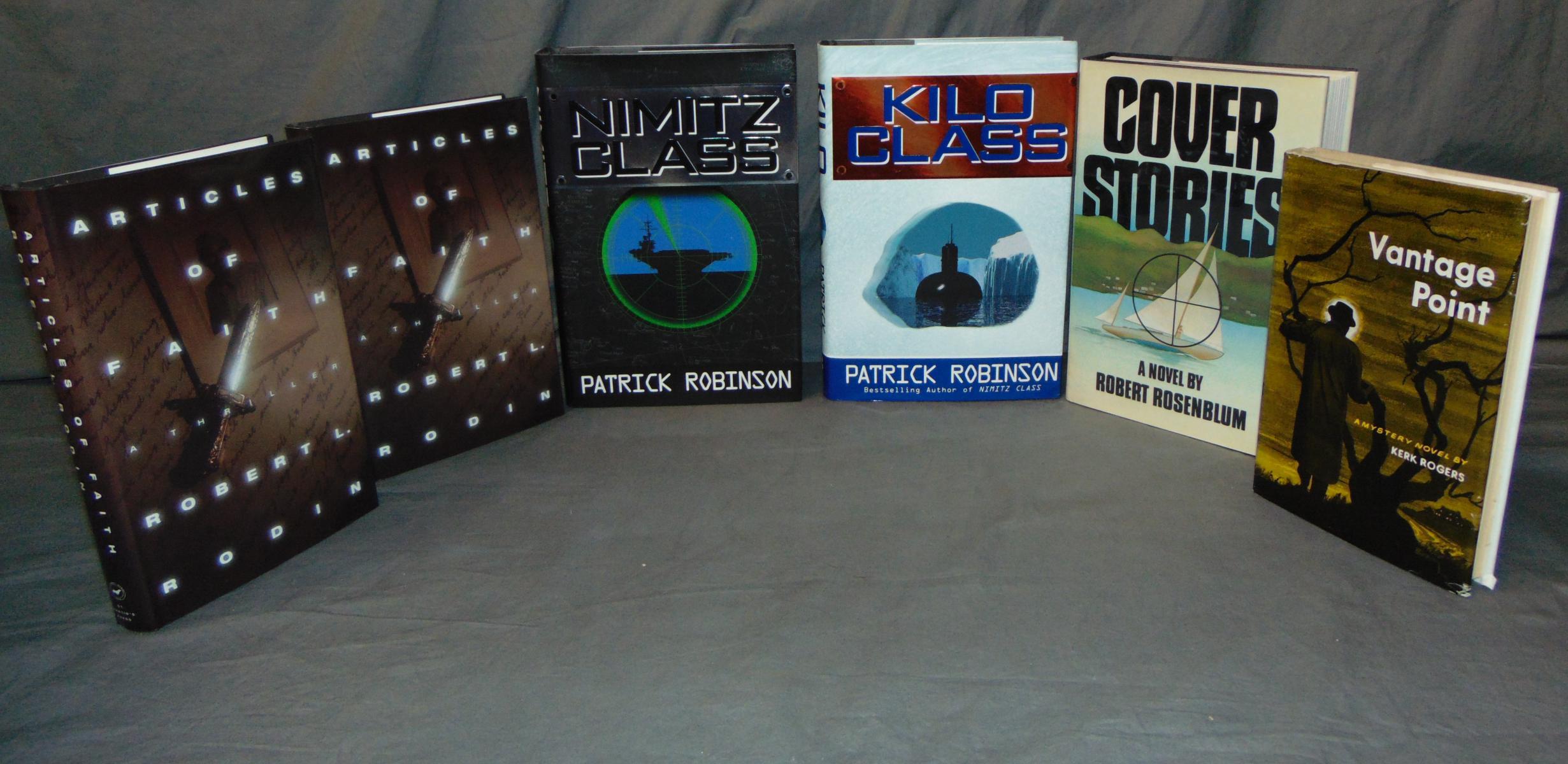 Detective Fiction and Thrillers. Lot of Six.