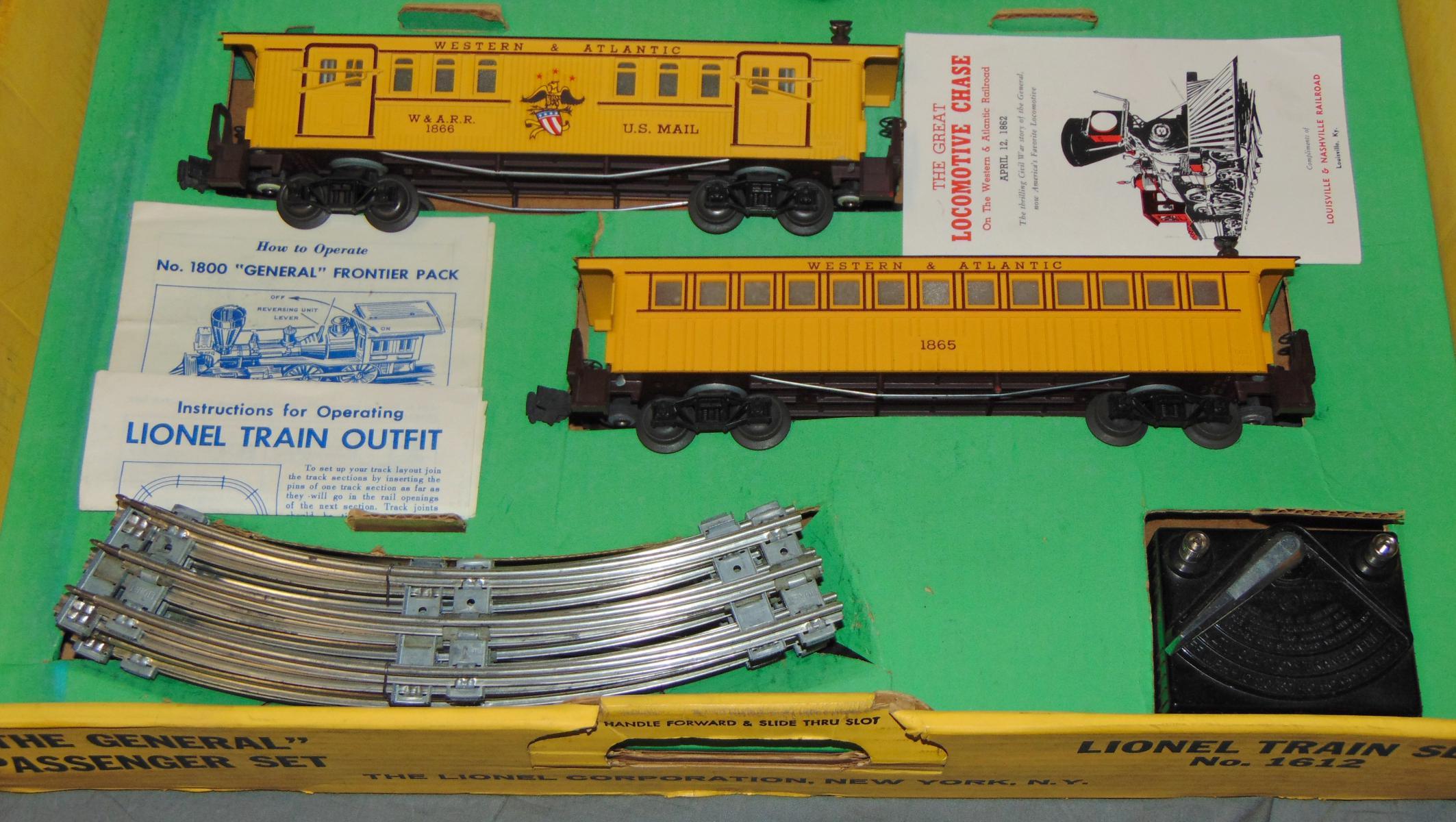 LN Boxed Lionel General Set 1612