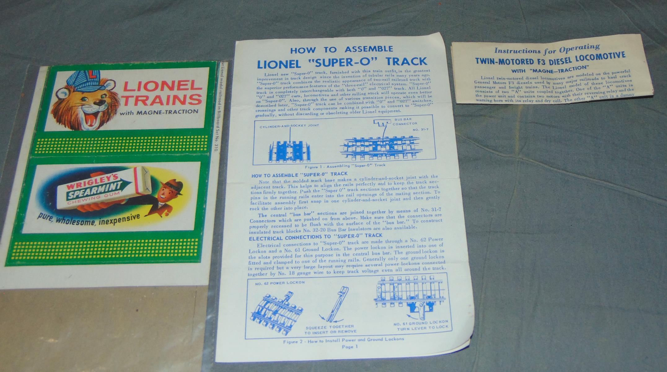 Super Boxed Lionel RG Set 2291W