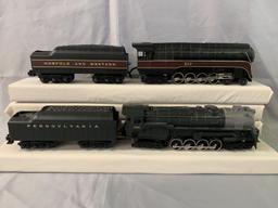 2 MTH RailKing Steam Locomotives