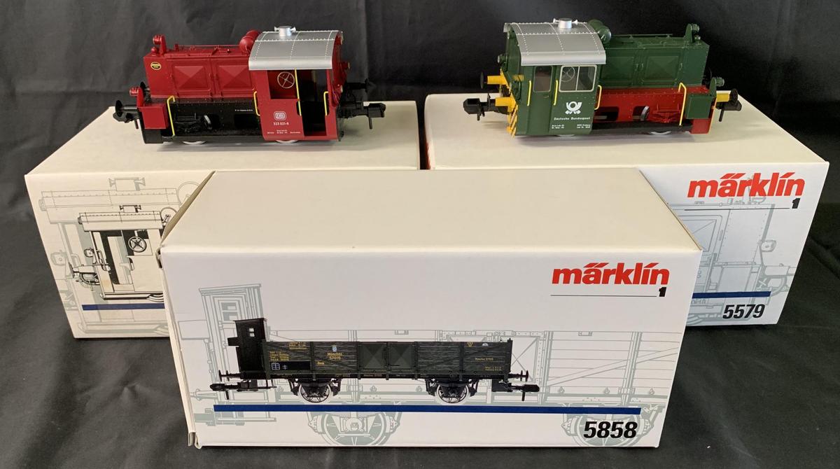 3Pc Marklin Maxi 1 Ga Lot