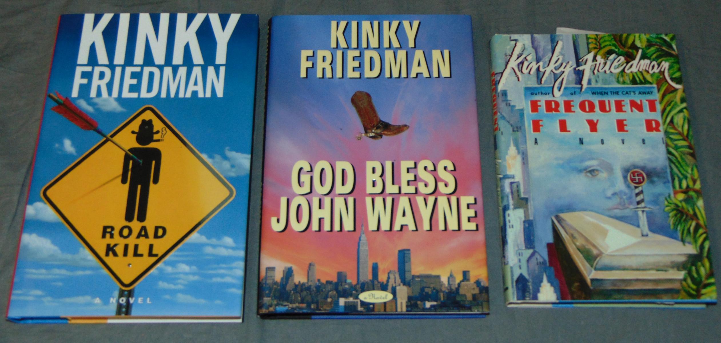 Kinky Friedman. Lot of (14) Volumes.