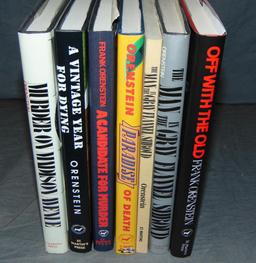 Frank Orenstein. Lot of First Editions.