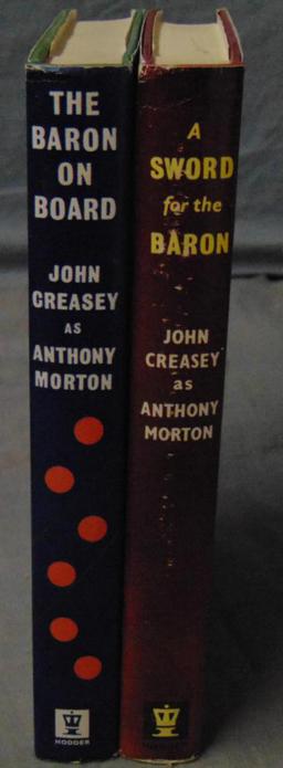 Anthony Morton (John Creasey). Lot of Two.