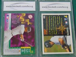 (5) Derek Jeter BCCG 10 Cards + Refractor