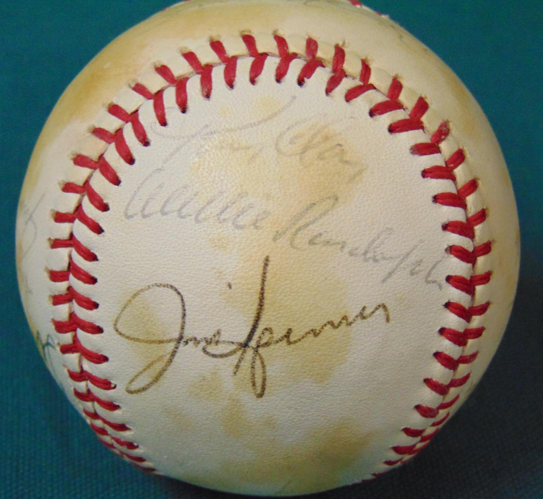 1979 NY Yankees Team Signed Baseball